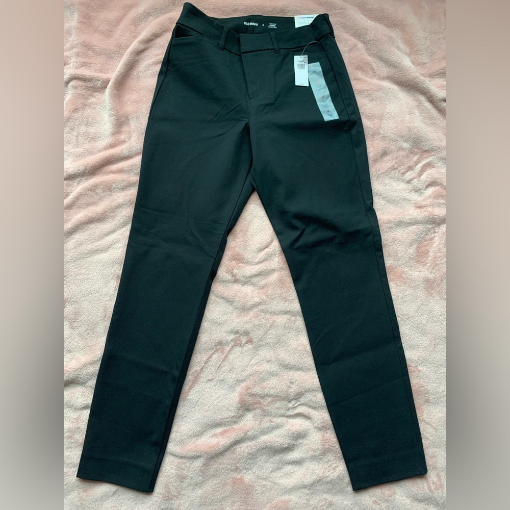 Old Navy Black high rise dress pants size 4